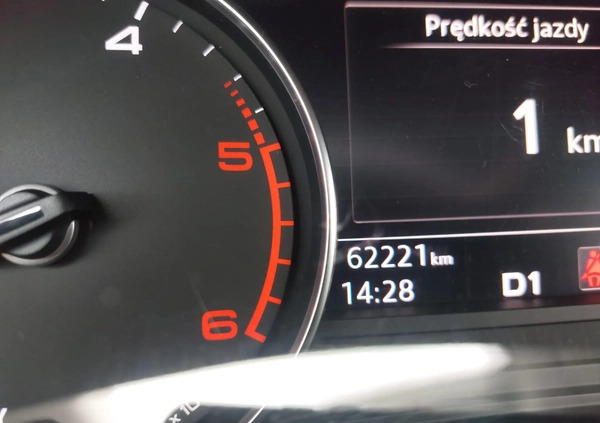 Audi A4 cena 88900 przebieg: 62200, rok produkcji 2019 z Racibórz małe 137
